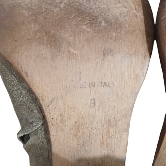 Madewell Billie Suede Zip Up Ankle Boots Khaki Green Booties Women's size 8 - Picture 8 of 12